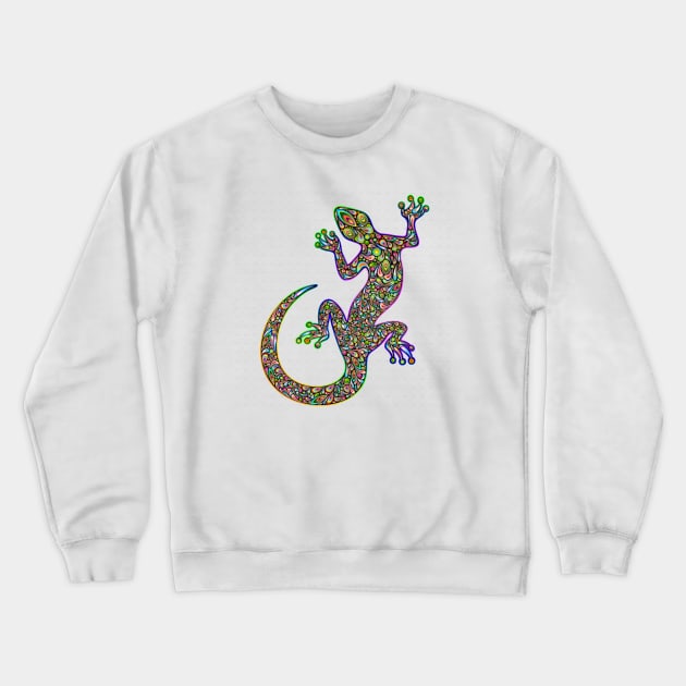 Gecko Crewneck Sweatshirt by lateee